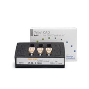 Telio CAD Cerec LT bloc A16 S 3/Boîte