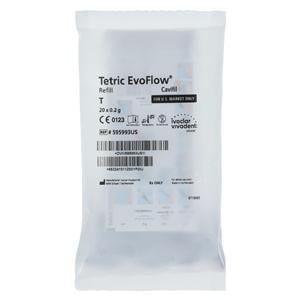 Tetric EvoFlow Cavifil Composite Transparent Refill 20/Pk