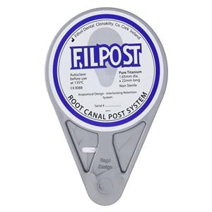 Filpost Posts Titanium 1.65 mm Black Pk