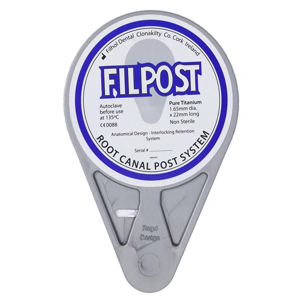 Filpost Posts Titanium 1.65 mm Black Pk