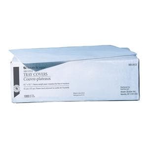 Arcona Tray Cover 8.5 in x 12.25 in White Paper Disposable 1000/Ca