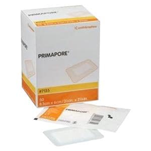 Primapore Polyester Post Op Dressing 8.3x6cm, 12 BX/CA