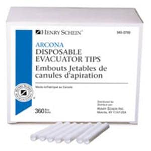 Embout d aspiration Haut volume Sans évent Embouts jetables 360/boîte