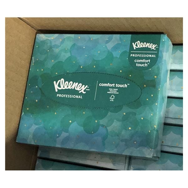 Kleenex Tissu Facial Blanc boîte à cubes 2 épaisseurs Caisse