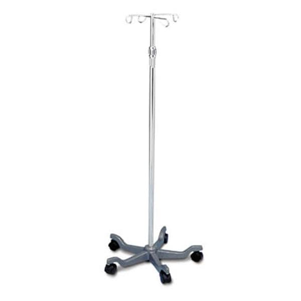 IV Stand Pole 4 Fixed Rams Horn Ea