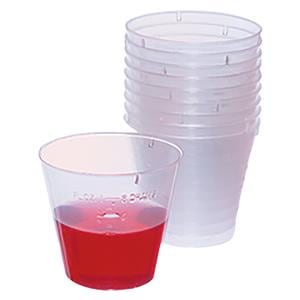 Crosstex Medicine Cup Plastic Clear 1000/Pk