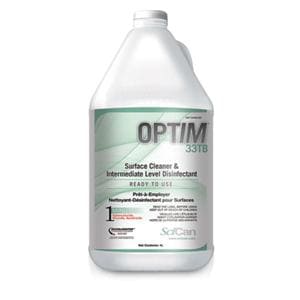 Disinfectant Solution Optim 33 TB Jug Aloe 4 Liter Bt, 4 EA/CA