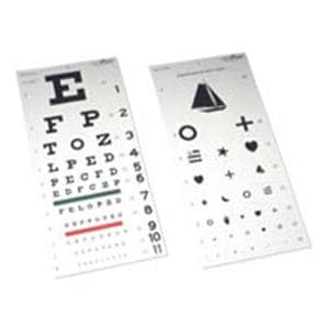 Snellen Eye Test Chart Acuity Test 20' Testing Distance Ea