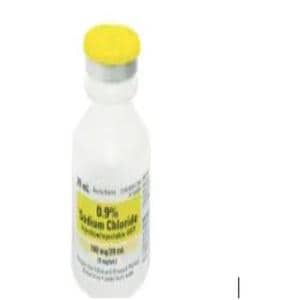 Hospira IV Injection Solution Sod Cl.9% 20mL Non-DEHP/Non-PVC Strl Vl 25Vl/Bx