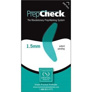 PrepCheck Indicateur occlusal Double face 1,5 mm Vert 50/boîte