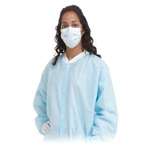 Lab Coat 3 Layer SMS Sky Blue 10/Bg