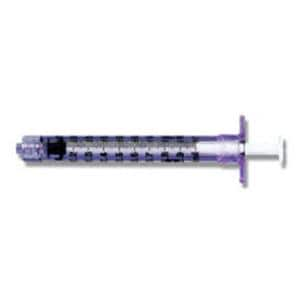 Syringe 1cc w/o Needle General Use 100/Bx, 8 BX/CA