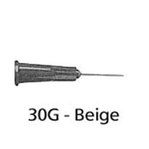 PrecisionGlide Hypodermic Needle 30gx1" Tan Conventional 100/Bx, 10 BX/CA