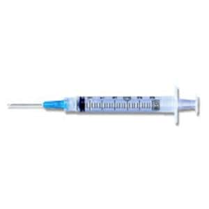 Syringe/Needle 3cc 20gx1-1/2" Conventional 100/Bx, 8 BX/CA