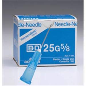 PrecisionGlide Hypodermic Needle 20gx1-1/2" Yellow Conventional 100/Bx