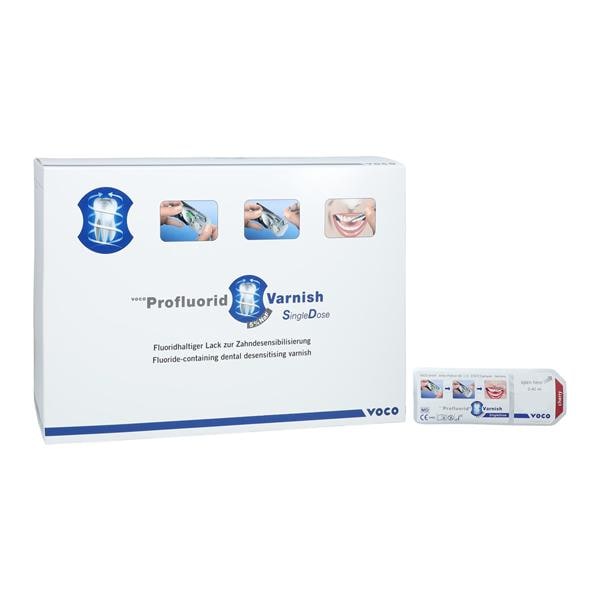 ProFluorid Vernis Fluorure Unidose 5 % de NaF 0,4 mL Cerise 200/boîte