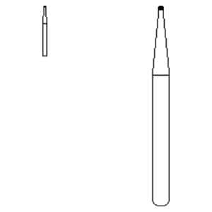 SSW Carbide Bur Operative Friction Grip 1/4 10/Pk